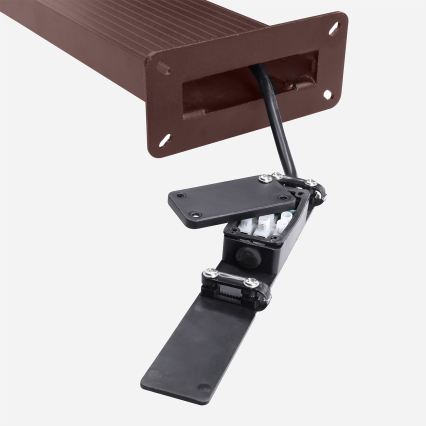 BRILAGI - LED зовнішній світильник RIANO LED/8W/230V коричневий IP65 80 см