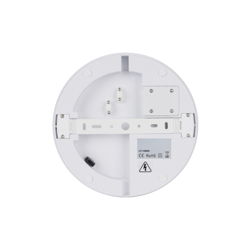 Brilagi - зовнішній стельовий світильник LED з датчиком BENE LED/18W/230V, діаметр 21,5 см, білий, IP54