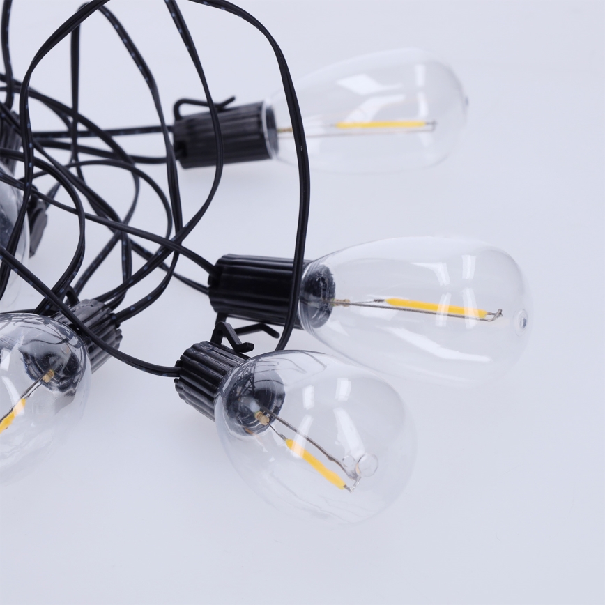 Brilagi - LED зовнішня гірлянда 10xLED/3xAA 3,2m IP44 тепле біле