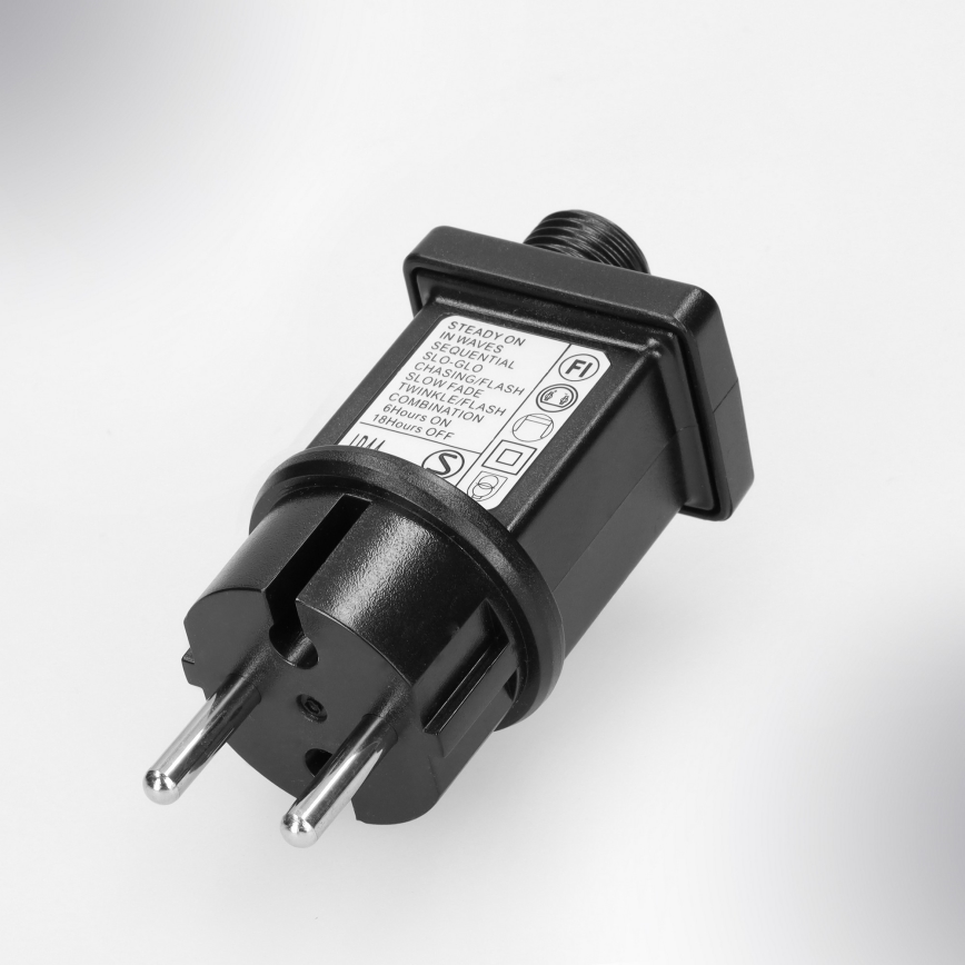 Brilagi - LED зовнішня різдвяна гірлянда 400 світлодіодів/8 режимів 23 м IP44 теплий білий