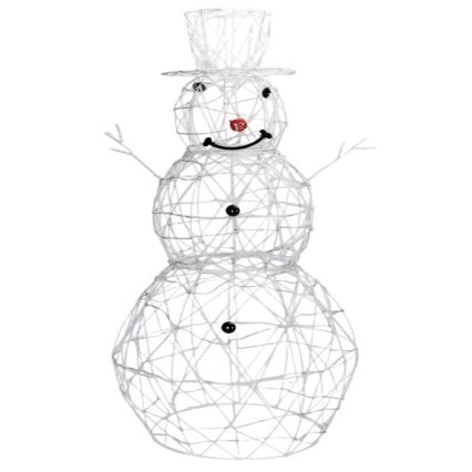 Brilagi - LED-зовнішня різдвяна прикраса 3,6W/31/230V 2700K 120 cm IP44 сніговик