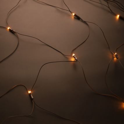 Brilagi - LED зовнішня різдвяна завіса, 160 LED, 7×2 м, IP44, тепле біле світло