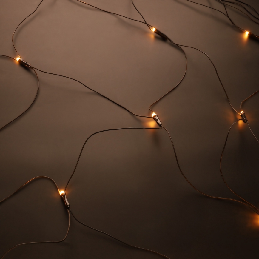 Brilagi - LED зовнішня різдвяна завіса, 160 LED, 7×2 м, IP44, тепле біле світло