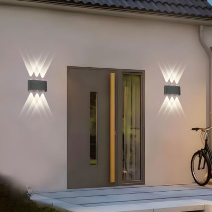 Brilagi - LED зовнішнє настінне світло FLAREBOX LED/6W/230V антрацит IP65