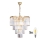 Brilagi - LED Кришталева люстра на ланцюгу MOZART 5xE14/40W/230V золотий