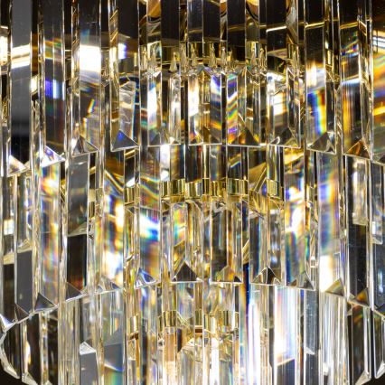 Brilagi - LED Кришталева люстра на ланцюгу MOZART 5xE14/40W/230V золотий