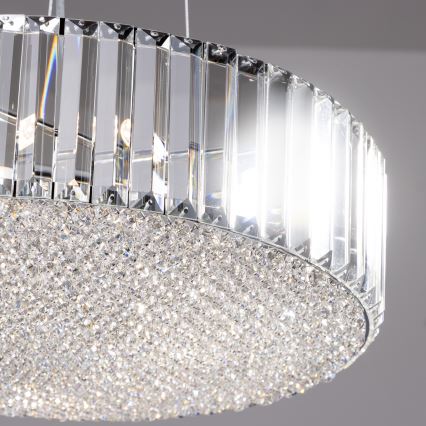 BRILAGI - LED-кришталева люстра на тросі GLAMOUR 5xG9/42W/230V
