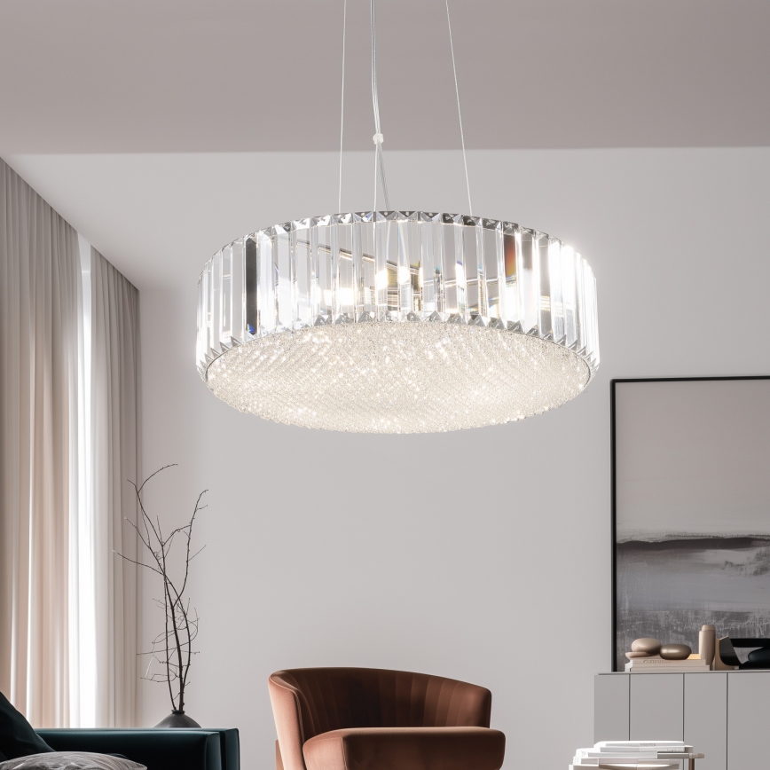 Brilagi - LED Кришталева підвісна люстра GLAMOUR 5xG9/42W/230V
