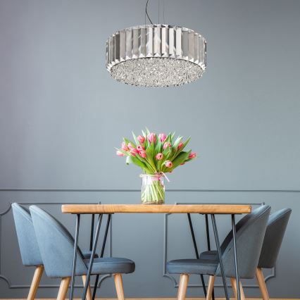 Brilagi - LED Кришталева підвісна люстра GLAMOUR 5xG9/42W/230V