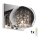 Brilagi - LED Кришталевий настінний світильник JEWEL 1xG9/42W/230V