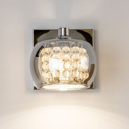 Brilagi - LED Кришталевий настінний світильник JEWEL 1xG9/42W/230V