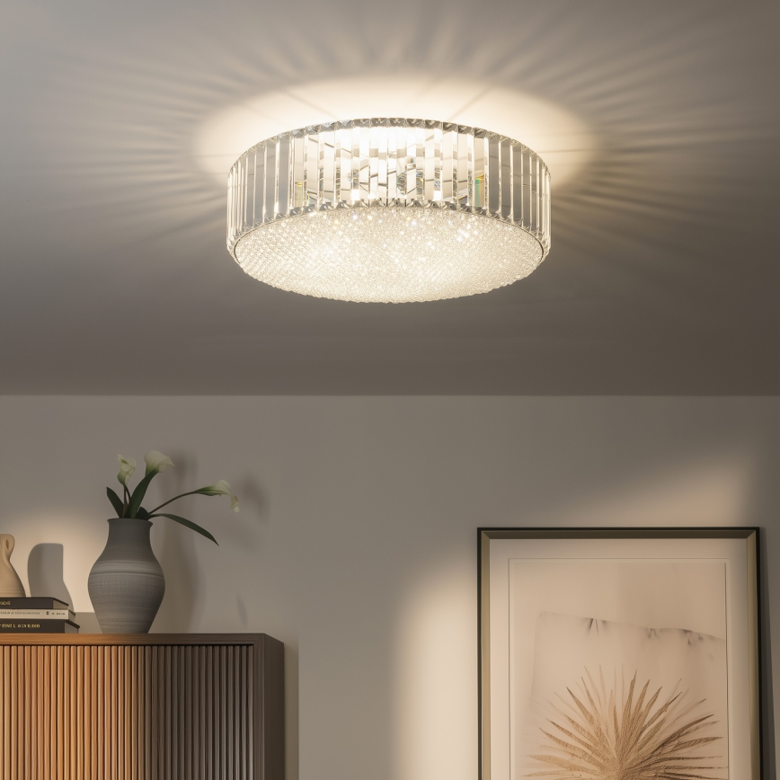 Brilagi - LED Кришталевий стельовий світильник GLAMOUR 5xG9/42W/230V