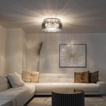 Brilagi - LED кришталевий стельовий світильник JEWEL 6xG9/42W/230V діаметр 50 см