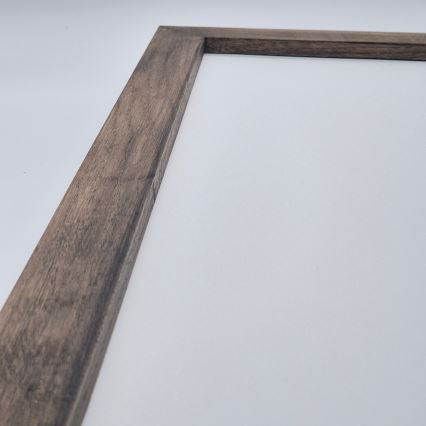 Brilagi - LED Стельовий світильник для ванної WOODY FRAME LED/50W/230V 120x30 см IP44 дуб горіх