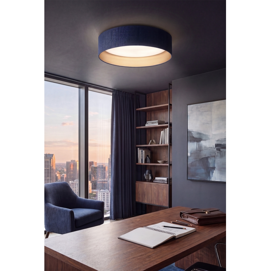 Brilagi - LED диммируемый потолочный светильник VELVET SMARTIX STARS LED/24W/230V 3000-6000K Ø 45 см синий/золотой Wi-Fi Tuya Beacon + дистанционное управление