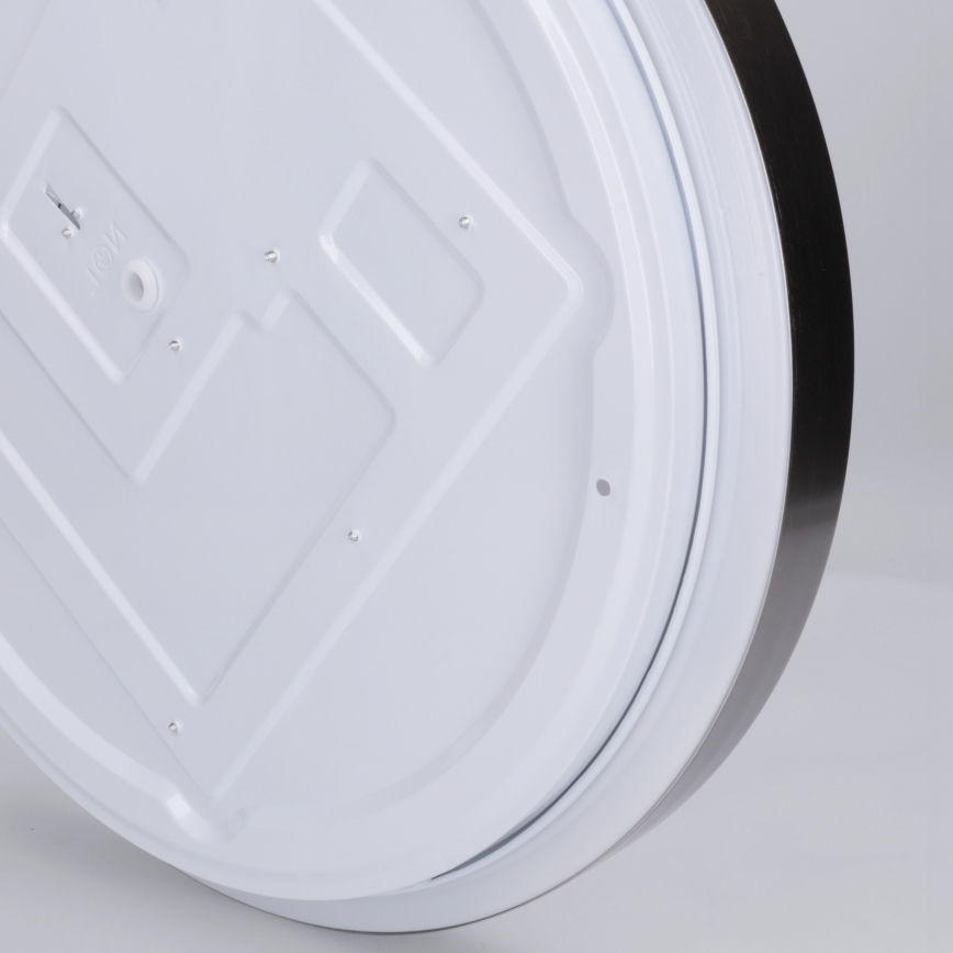 Brilagi - Диммируемый LED потолочный светильник FANCIA LED, 48 Вт, 230 В, 3000–6500 К, диаметр 39 см, серебристый + пульт дистанционного управления
