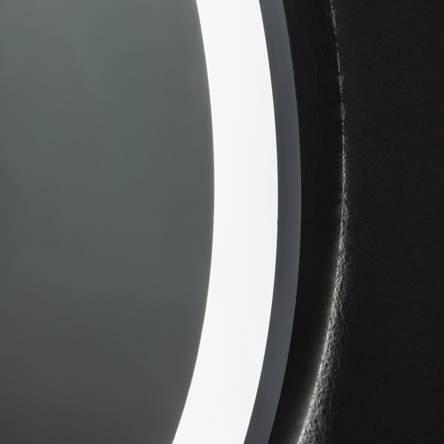 Brilagi - диммоване LED-дзеркало для ванної з підігрівом і підсвіткою ALU PRO LED/18W/230V Ø 60 см 3000/4000/6500K IP44 матовий хром CRI 90