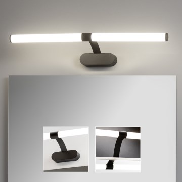 Brilagi - LED‑светильник для зеркала в ванной 2 в 1 TUBEO LED/8W/230V 60 см IP44 черный