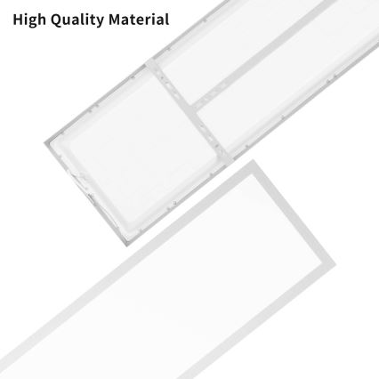 Brilagi - LED стельовий світильник для ванної кімнати FRAME LED/50W/230V 3000/4000/6000K 120x30 см IP44 сріблястий
