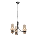 Brilagi - Люстра на цепи COTTAGE 3xE14/40W/230V бук/коричневый