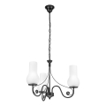Brilagi - Люстра на цепи COTTAGE 3xE14/40W/230V черный/белый