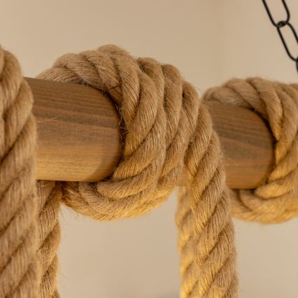 Brilagi - Люстра на цепи KOS 6xE27/60W/230V бук