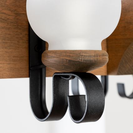 Brilagi - Люстра на цепи QUEEN 4xE14/40W/230V бук