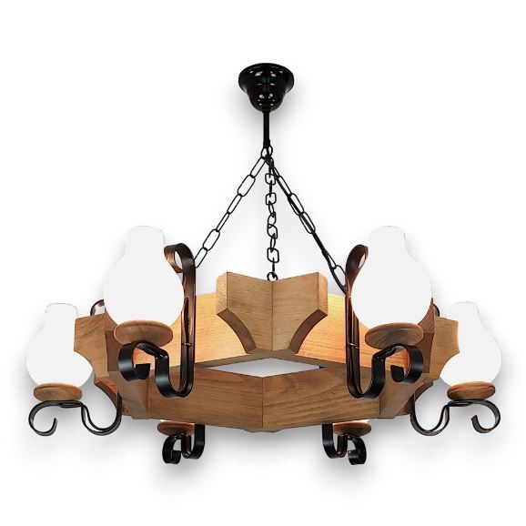 Brilagi - Люстра на цепи QUEEN 6xE14/40W/230V бук