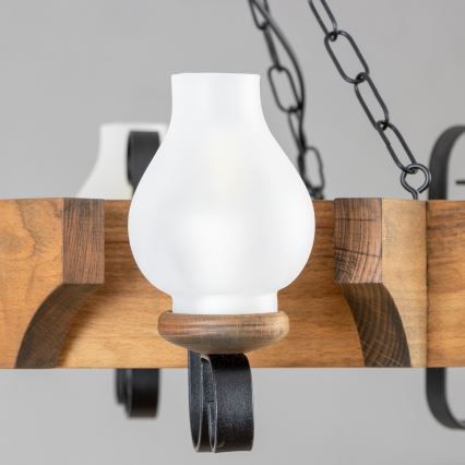 Brilagi - Люстра на цепи QUEEN 6xE14/40W/230V бук