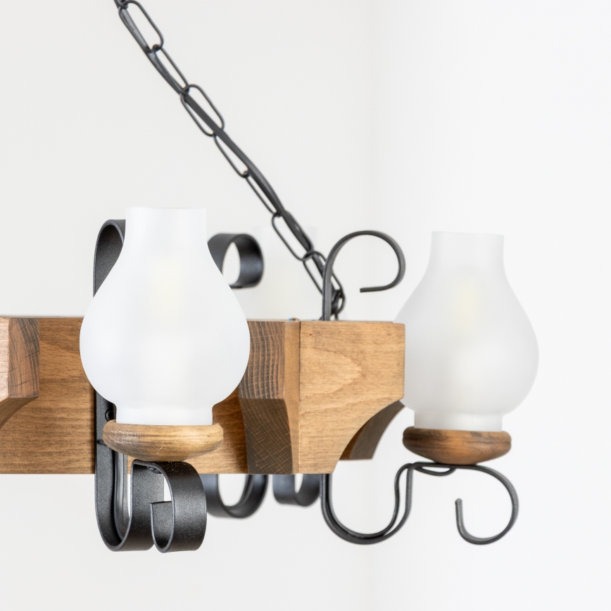 Brilagi - Люстра на цепи QUEEN 6xE14/40W/230V бук