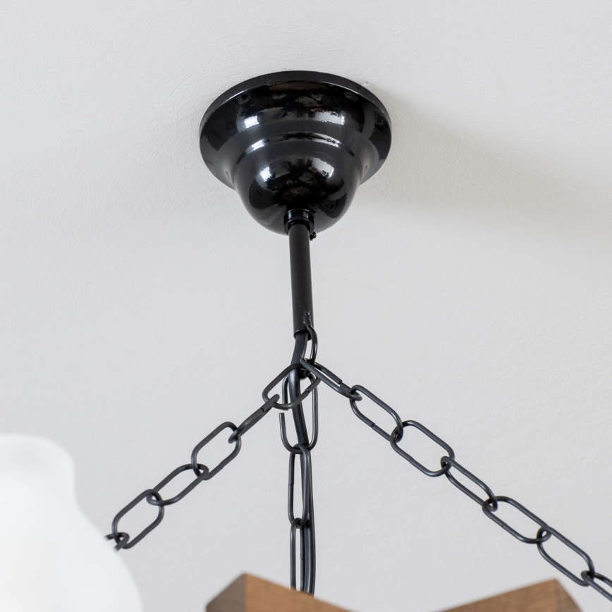 Brilagi - Люстра на цепи QUEEN 6xE14/40W/230V бук/орех