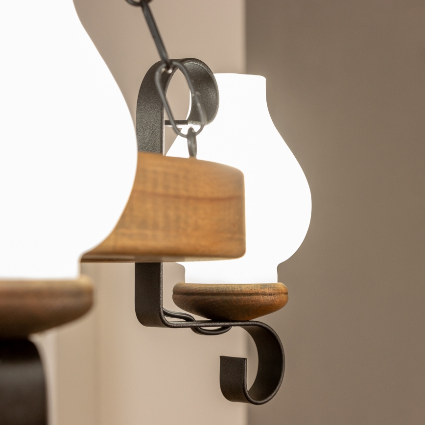 Brilagi - Люстра на цепи ROATA 3xE14/40W/230V бук