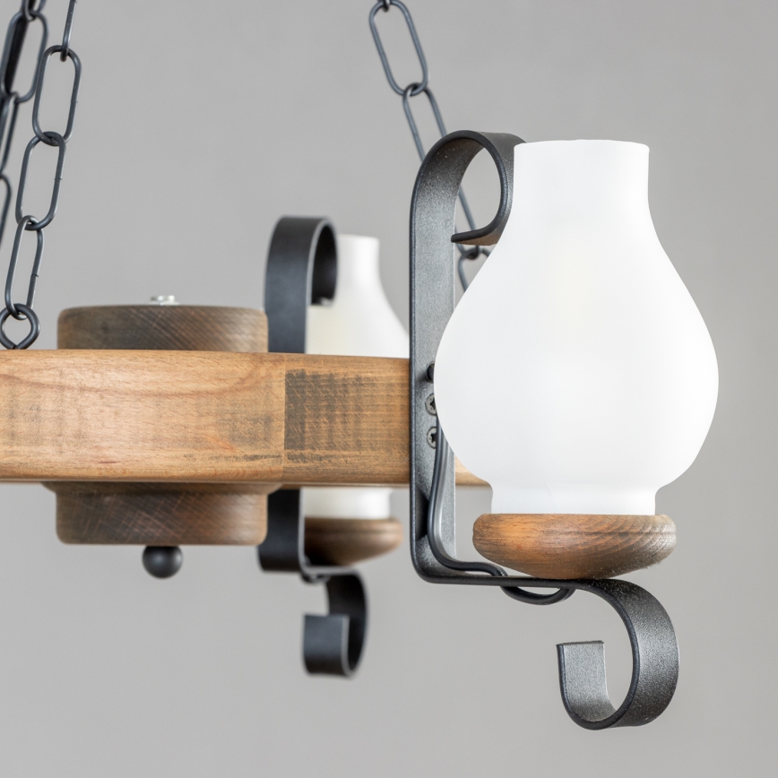 Brilagi - Люстра на цепи ROATA 3xE14/40W/230V бук