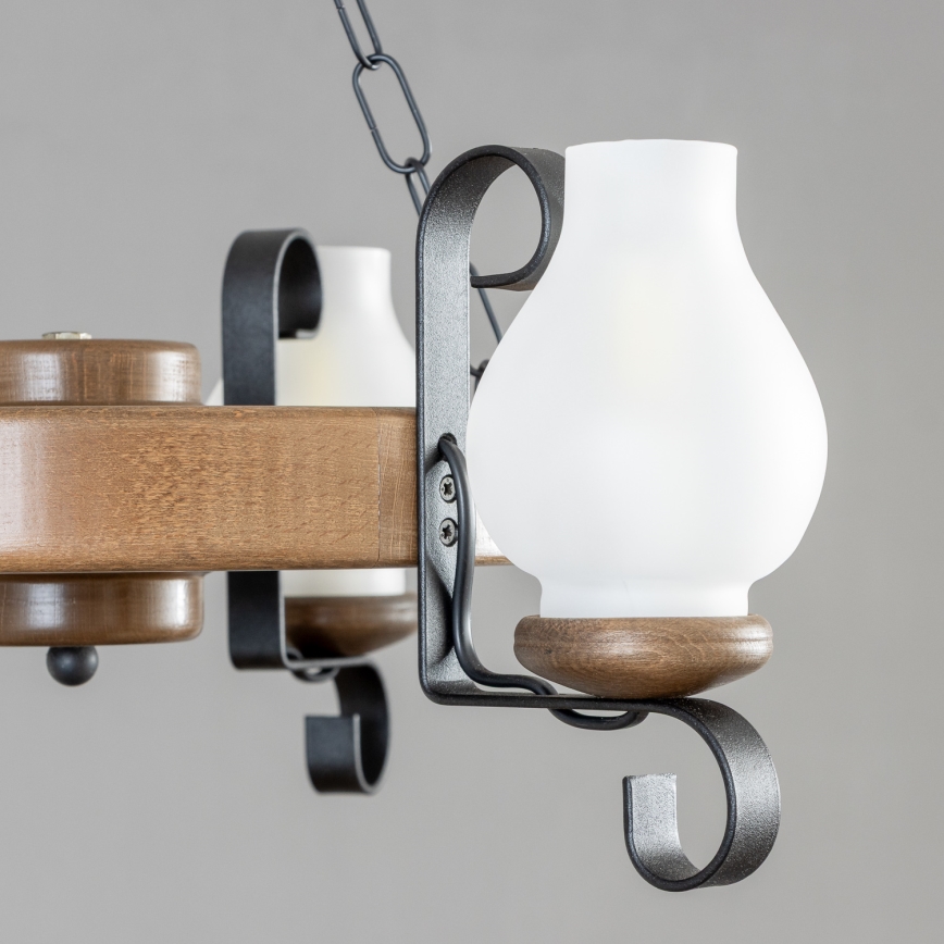 Brilagi - Люстра на цепи ROATA 3xE14/40W/230V бук/орех