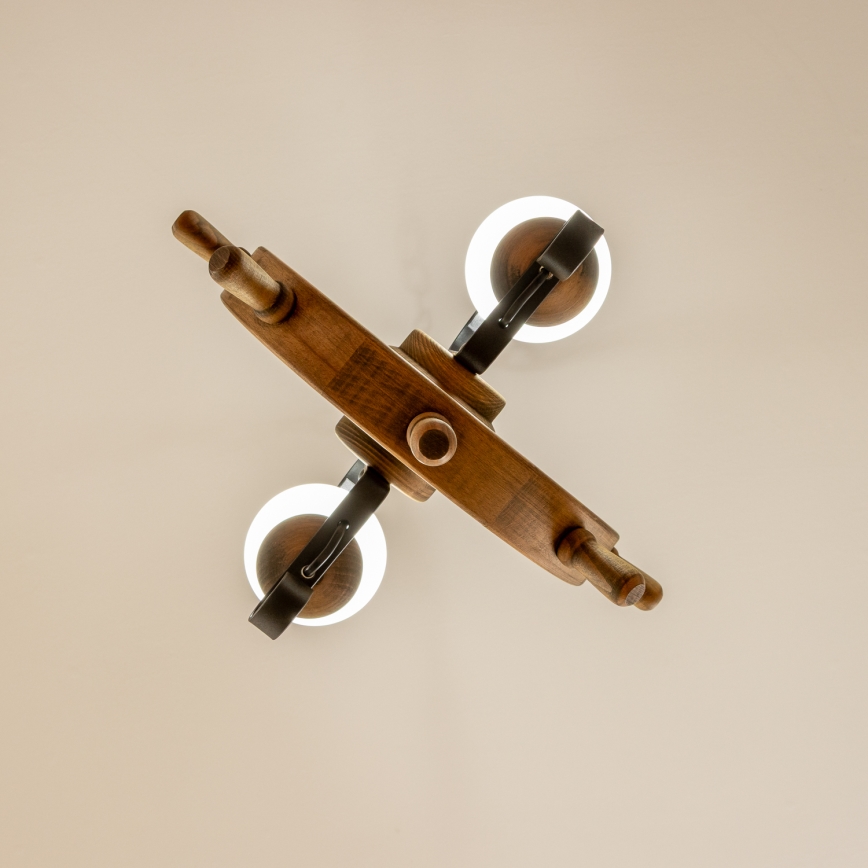 Brilagi - Люстра на цепи TIMONA 2xE14/40W/230V бук