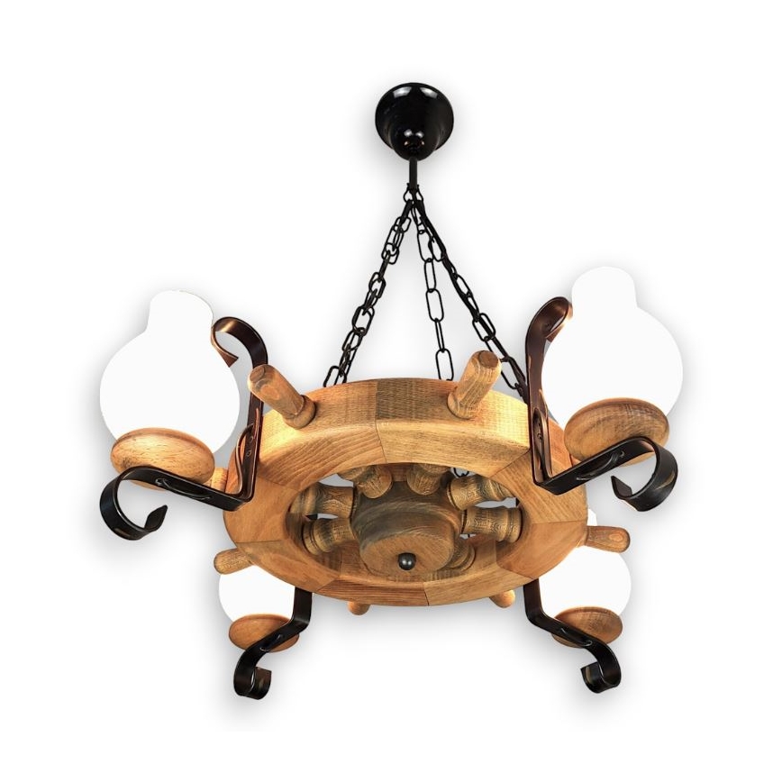 Brilagi - Люстра на цепи TIMONA 4xE14/40W/230V бук