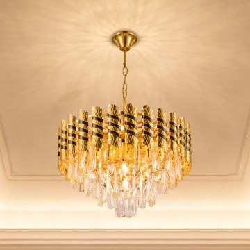 Brilagi - Люстра на ланцюгу CRISTAL 5xE14/40W/230V діаметр 38 см