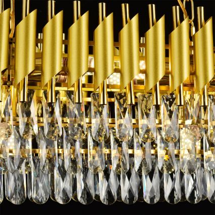 Brilagi - Люстра на ланцюгу ECLIPSE 10xE14/10W/230V 78x28 cm золота