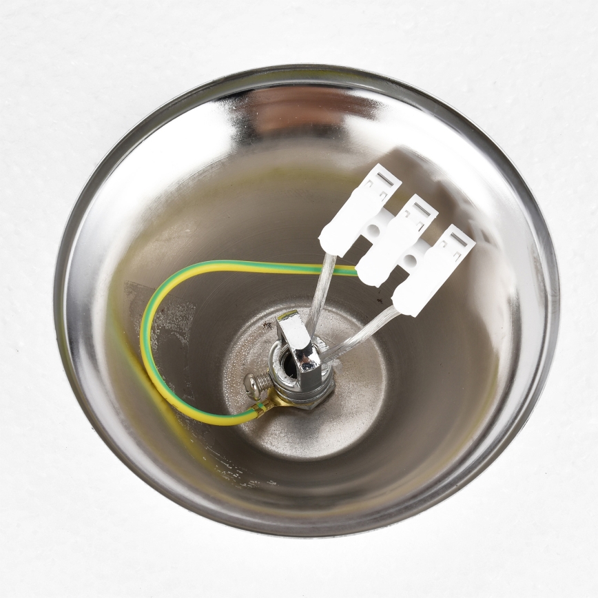 Brilagi - Люстра на ланцюгу ECLIPSE 5xE14/10W/230V діам. 38 см срібляста