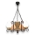 Brilagi - Люстра на ланцюгу QUEEN 3xE14/40W/230V бук