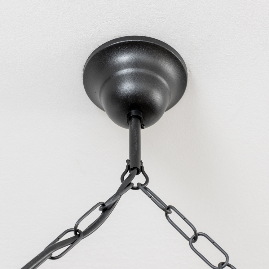 Brilagi - Люстра на ланцюгу RUSTIC 6xE14/40W/230V бук/волоський горіх