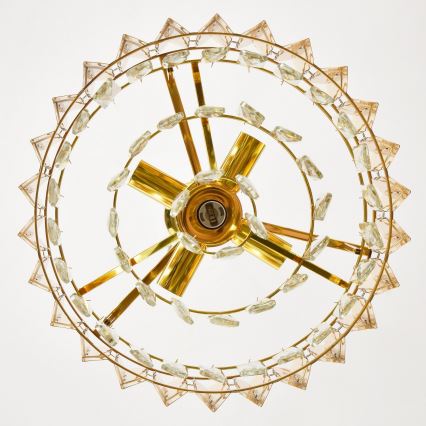 Brilagi - Люстра на ланцюзі CRISTAL 5xE14/40W/230V діаметр 38 см