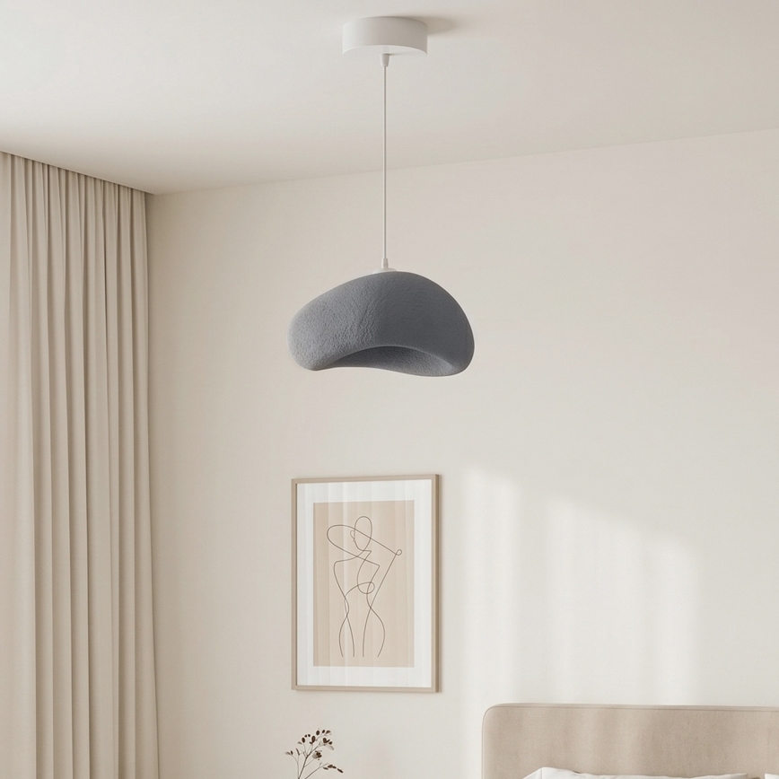 Brilagi - Люстра на шнуре WABI SABI 1xE27/40W/230V, Ø 35 см, серая