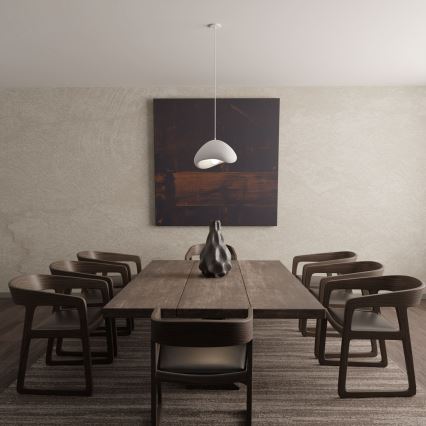 Brilagi - Люстра на шнурі WABI SABI 1xE27/40W/230V Ø 33 см біла