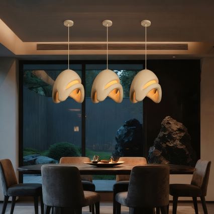 BRILAGI - Люстра на шнурі WABI SABI 1xE27/60W/230V, діаметр 35 см, біла