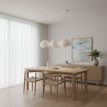 Brilagi - Люстра на шнурі WABI SABI 3xE27/40W/230V біла