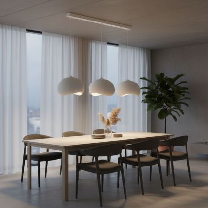 Brilagi - Люстра на шнурі WABI SABI 3xE27/40W/230V біла