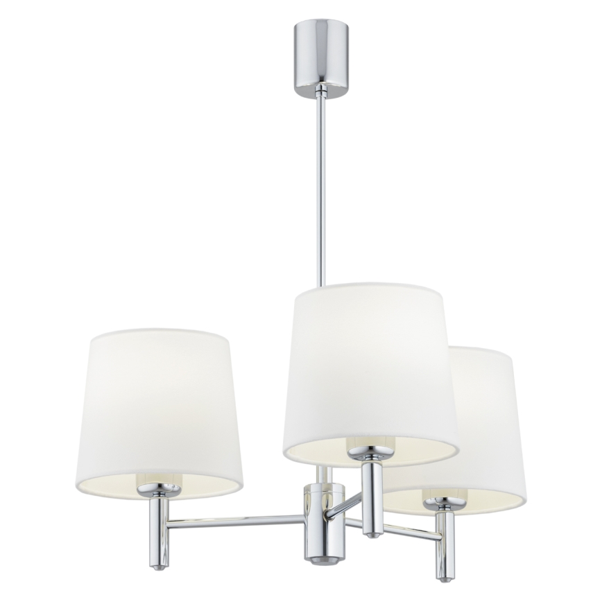 BRILAGI - Люстра на штанге MONTE 3xE27/60W/230V кремовый/глянцевый хром