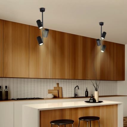 Brilagi - Люстра на штанге SELE VERTICAL 3xGU10/30W/230V черный