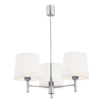 Brilagi - Люстра на штанзі MONTE 3xE27/60W/230V кремова/блискучий хром